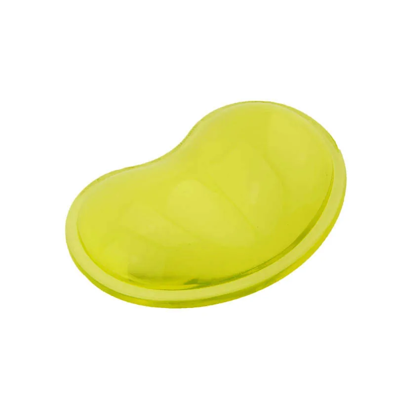 

Wrist Mouse Pad Candy Color Cute Transparent Jelly Silicone Wristbands Hand Pillow Heart-shaped Computer Mice Pads ND998