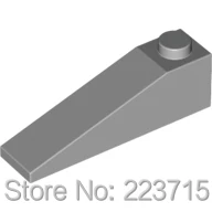

*Brick w. slope 4x1* 60477 20pcsDIY enlighten block brick part No.60477, Compatible With Other Assembles Particles
