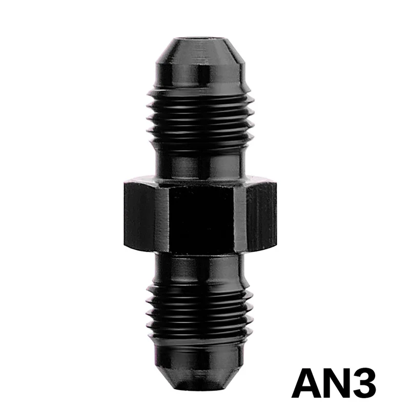 

evil energy Union Adapter AN Male To AN Male AN3 AN4 AN6 AN8 AN10 AN12 AN16 Straight Aluminum Male Flare Union Nitrous