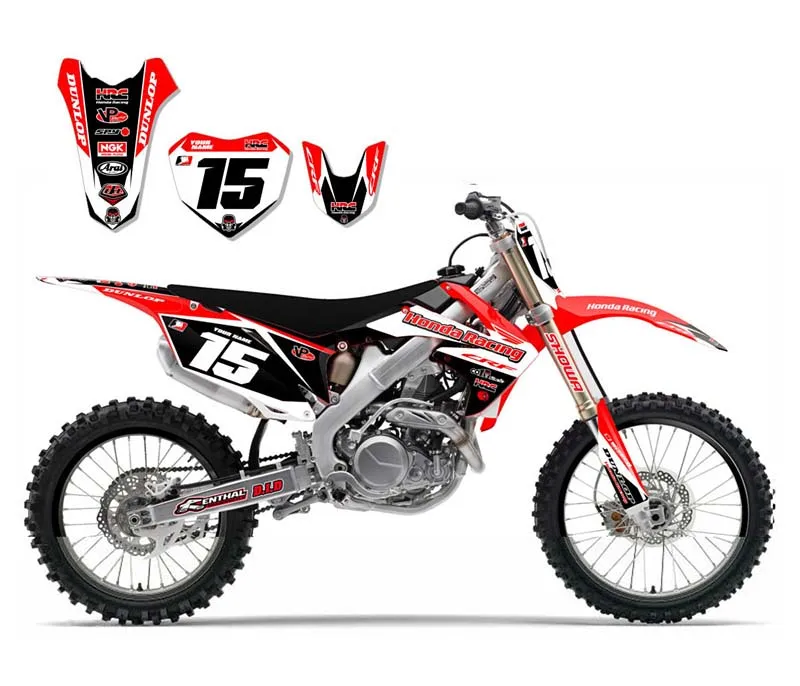 motocicleta motocross 3M PVC stickers decals pegatinas ...