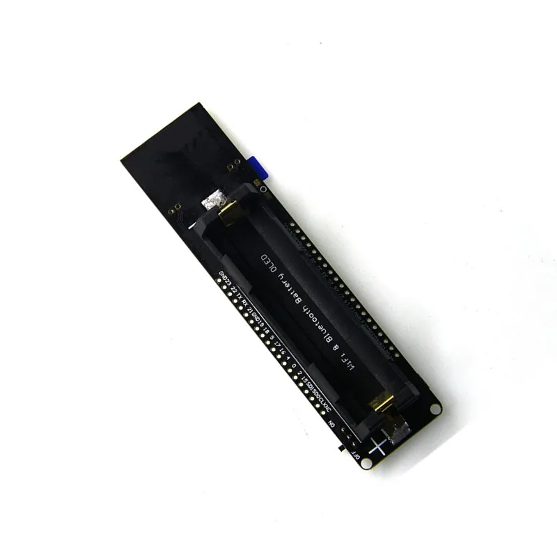 Макетная плата WiFi и Bluetooth ESP32 с 0 96 дюймовым OLED + 18650 зарядным аккумулятором