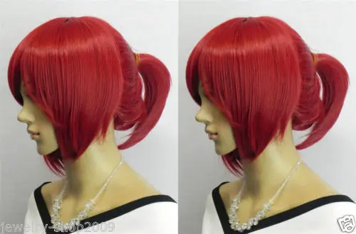 LL NEW STYLE Free Shipping &gt&gt&gtNew straight supple party womans full hair cosplay wig ponytail |
