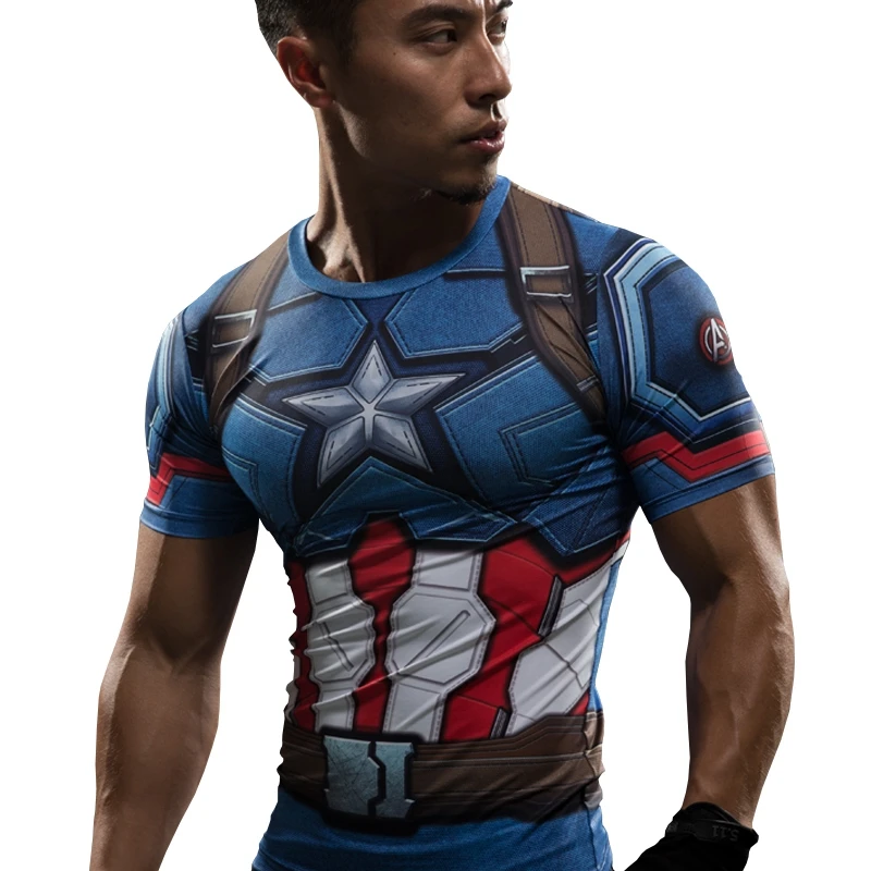 avengers mens t shirt marvel America Aliexpress.com 3D Captain Buy Civil Tee War :