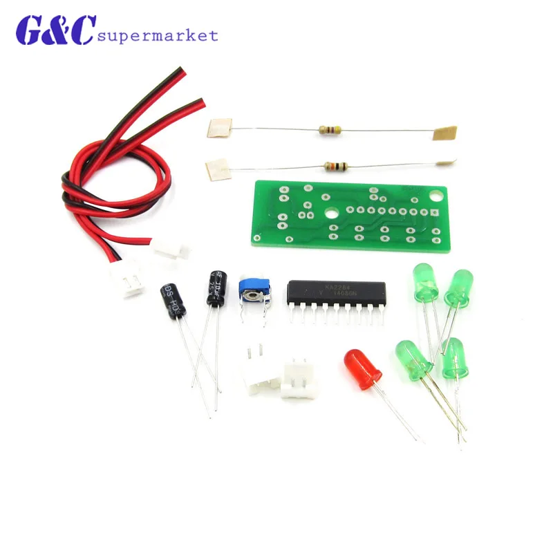 KA2284 Power Battery Level Indicator Pro Audio Level Indicating Module 5 LED Controller AC DC Signal Pcb Board 3.5V-12V