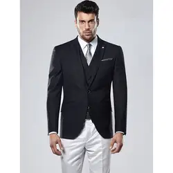 Пользовательские Mucielee Новый Рето Терно Masculino Блейзер Masculino Slim Fit Для мужчин костюмы Нарядные Костюмы для свадьбы для Для мужчин комплект из 3