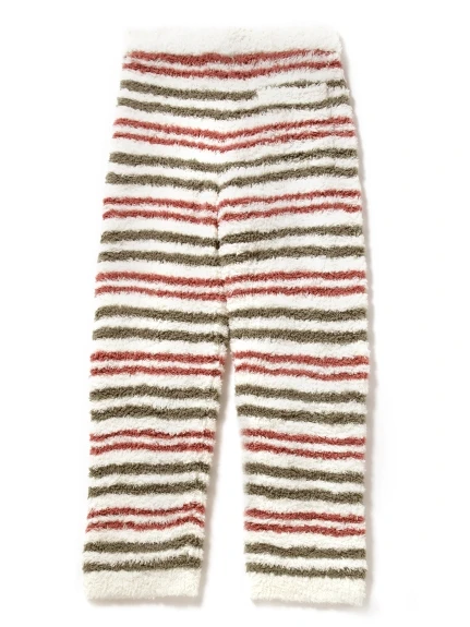 Japanese style striped cozy soft yarn knitted men sleepwear night gown winter X'mas gift sweater
