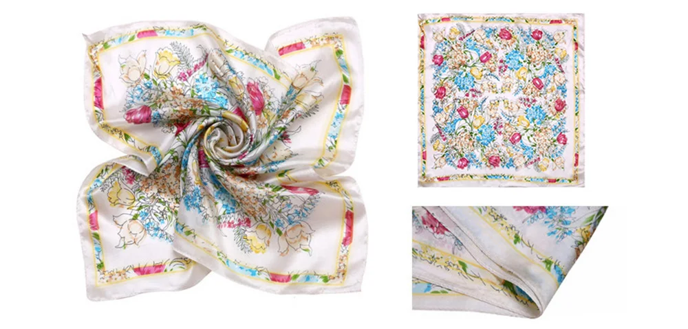 Floral Print Scarf (8)