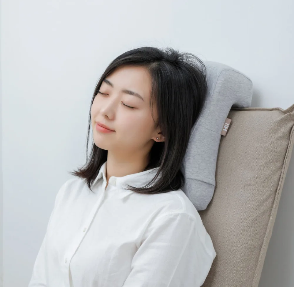 Xiaomi Mijia 8H многофункциональная подушка из хлопка с эффектом памяти, мягкая удобная подушка для отдыха в офисе, отдыха на рабочем стуле, умного дома H20