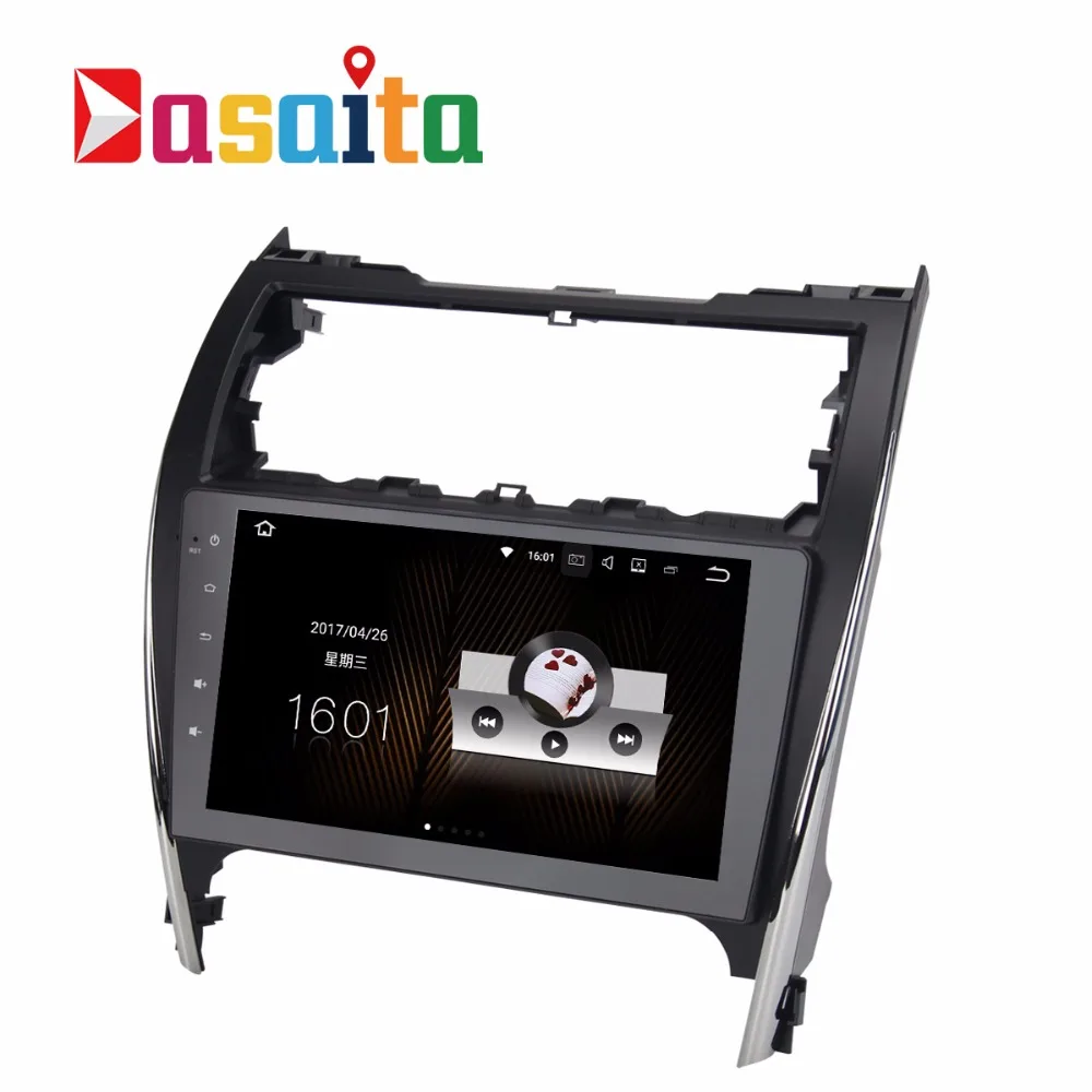 Flash Deal 10.2" Android 8.1 Car GPS player for Toyota Camry 2012-14 USA&Mid-East Version auto Car radio head unit  2Gb Ram+16Gb Rom 64bit 2