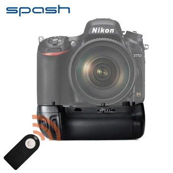 

spash Professional Vertical Battery Grip for NIKON D750 with IR Remote Control Replacement MB-D16 Work with EN-EL15