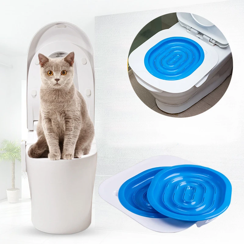 Cat Toilet Training Seat Litter Tray Professional Pet Cat Litter Cleaning Trays Litter Lavatory Box Cats Training Supplies Cat Educational Repellents Aliexpress
