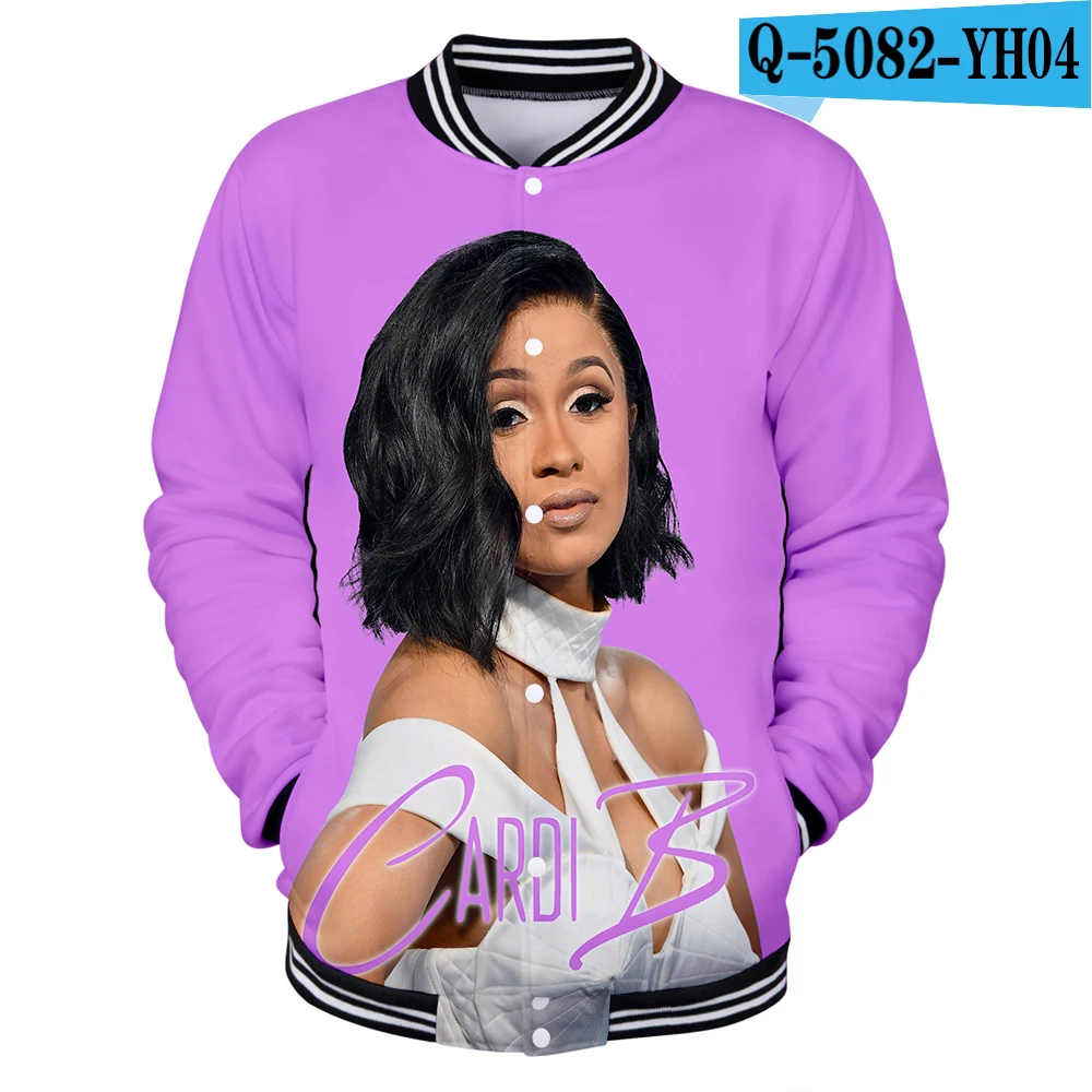 Женская одежда зимняя ветровка Женская бейсбольная куртка Cardi B Harajuku Veste Femme Повседневная Горячая Распродажа Пальто и куртки - Цвет: Q5082