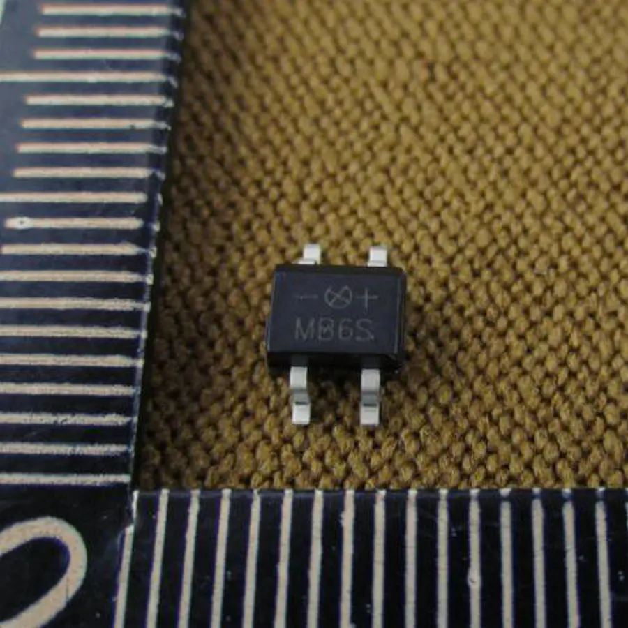 20 штук SMD MB6S 0.5A 600 В однофазных диодный выпрямительный мост СОП-4 A010 |