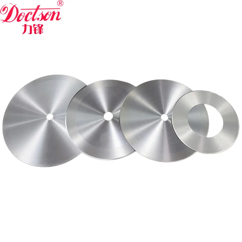 Paper tube cut blade plastic tube cutter high speed steel blade double sided sharp make bladd by customer requirement