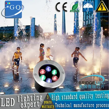 

1-36W LED underground light brand 45mil big chip led Buried light outdoor ground floor recessed lamp