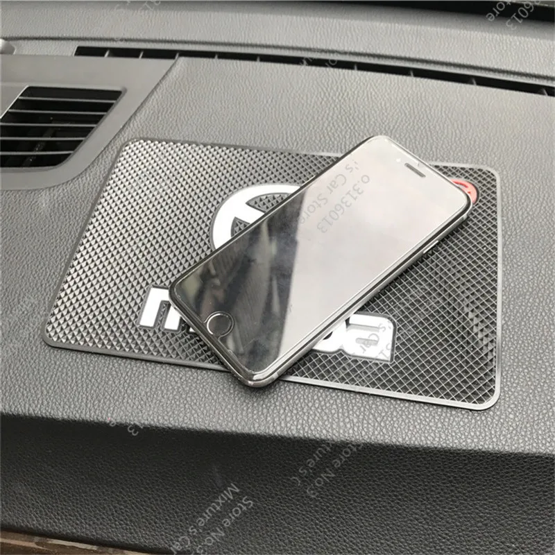

1pc Anti-slip Mat Non Slip Pad With Car Logo For MAZDA ATENZA Tailored Brown Noble Crimson Roadstar CX-3 CX-5 CX-8 MX-5 RX-8 RF