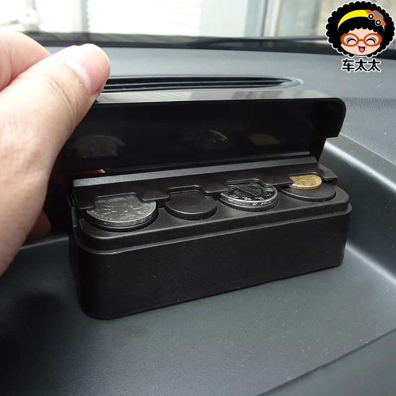 2014 Hot Car Accessories Auto Truck Car Coin Storage Holder Dispenser