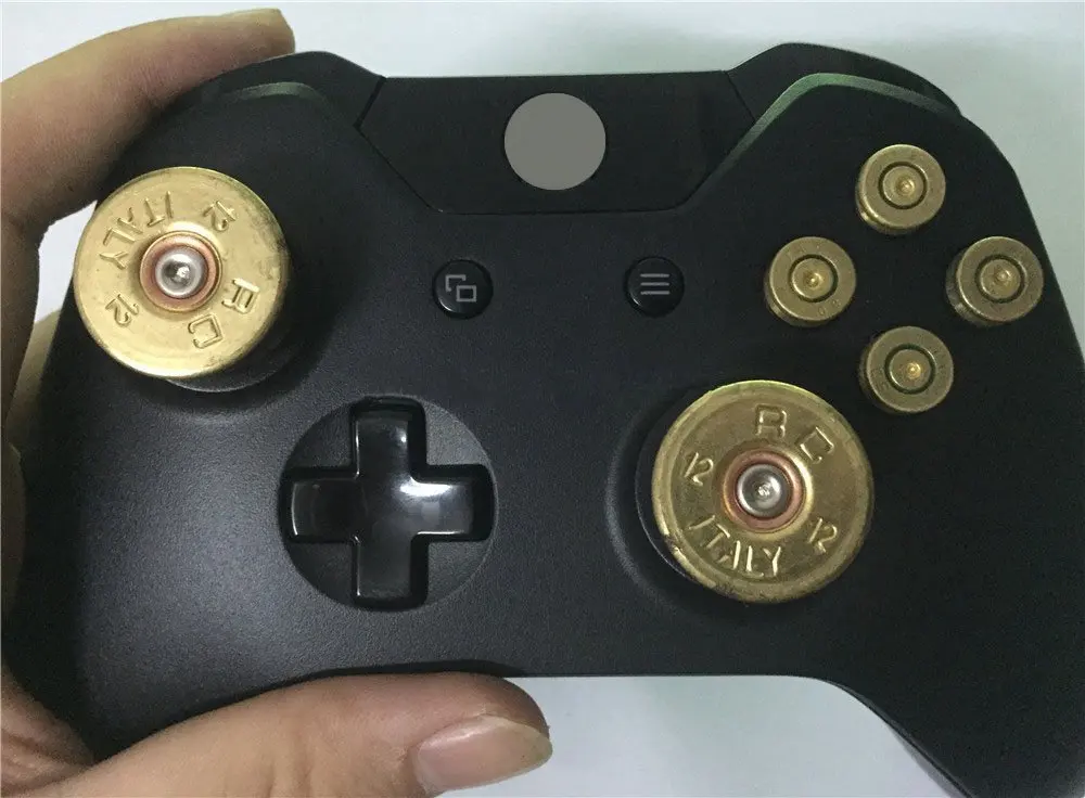 Handmade Thumbsticks Bullet Buttons and Bullet ABXY Buttons Set Mod