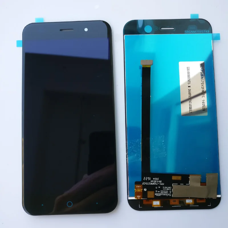 100% тестирование черный/белый 5 0 дюймов новый для ZTE Blade X7 Z7 D6 V6 L6 T660 T663 ЖК-дисплей