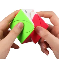 Новое поступление Qiyi mofangge головоломка Ivy Cube первого твист кубики из листьев линии, головоломка, скоростной магический куб Развивающие