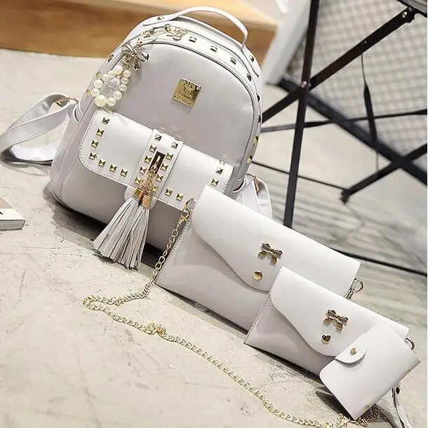 Fashion font b Women b font font b Backpack b font 2017 College Wind PU Leather