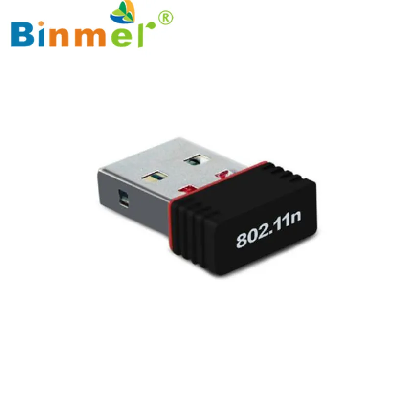 Binmer беспроводной 150 Мбит/с USB адаптер WiFi 802.11n 150 м сетевой Lan беспроводной адаптер для карты Sep 12