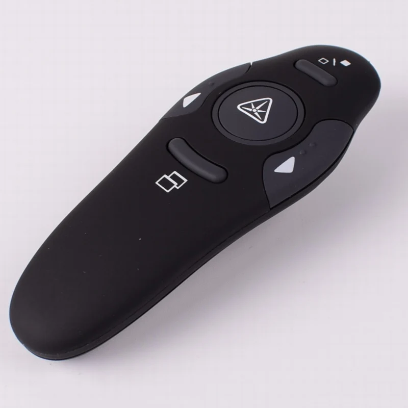 PPT 발표자 2.4G USB 원격 제어 포인터 펜, 마이크로소프트 윈도우 Prezi 키노트용 무선 컨트롤러