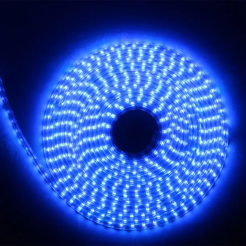 LAIMAIK RGB Светодиодные полосы света водонепроницаемые SMD5050 60 светодиодов/м