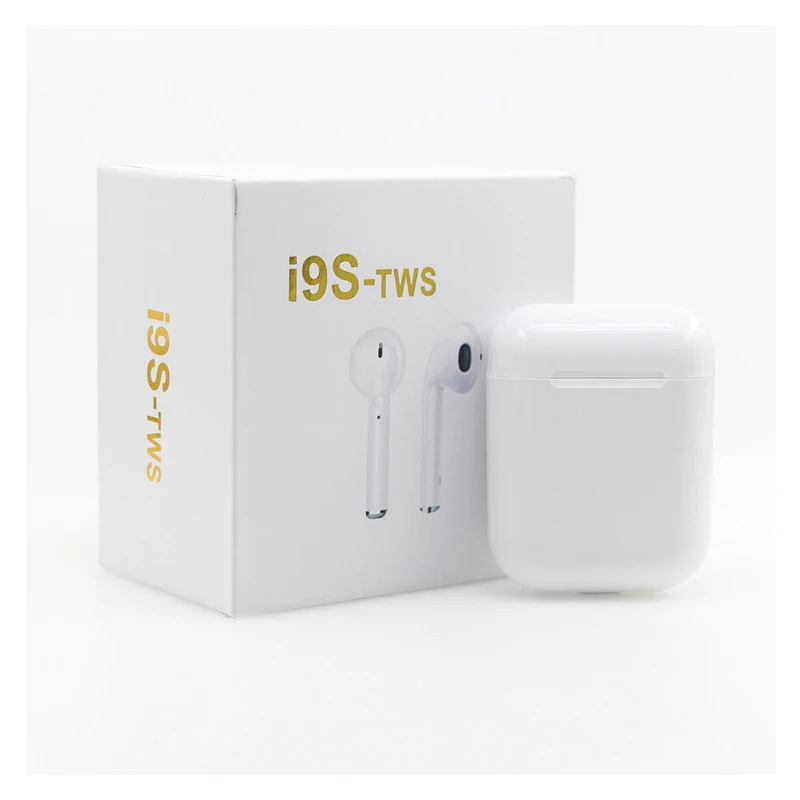 

New I9S Bluetooth Headset Air Box tws with charging box i9 true wireless binaural mini Bluetooth headset i9s Bluetooth headset