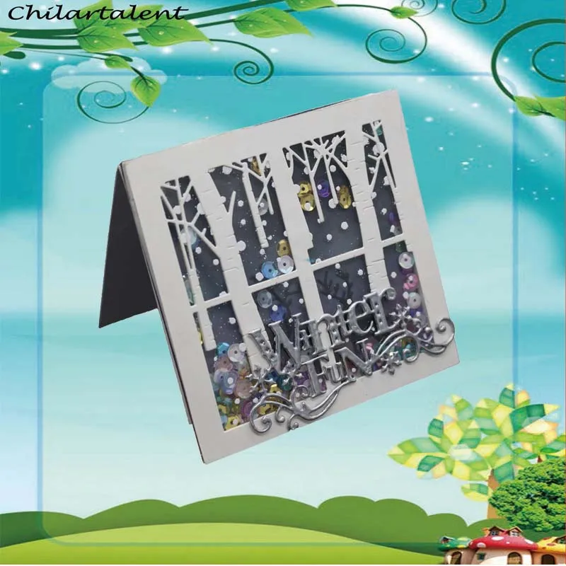

deer and tree Christmas metal cutting DIES SCRAPBOOKING Craft Embossing clear Stamps New 2018 Stencils Template fustella legno