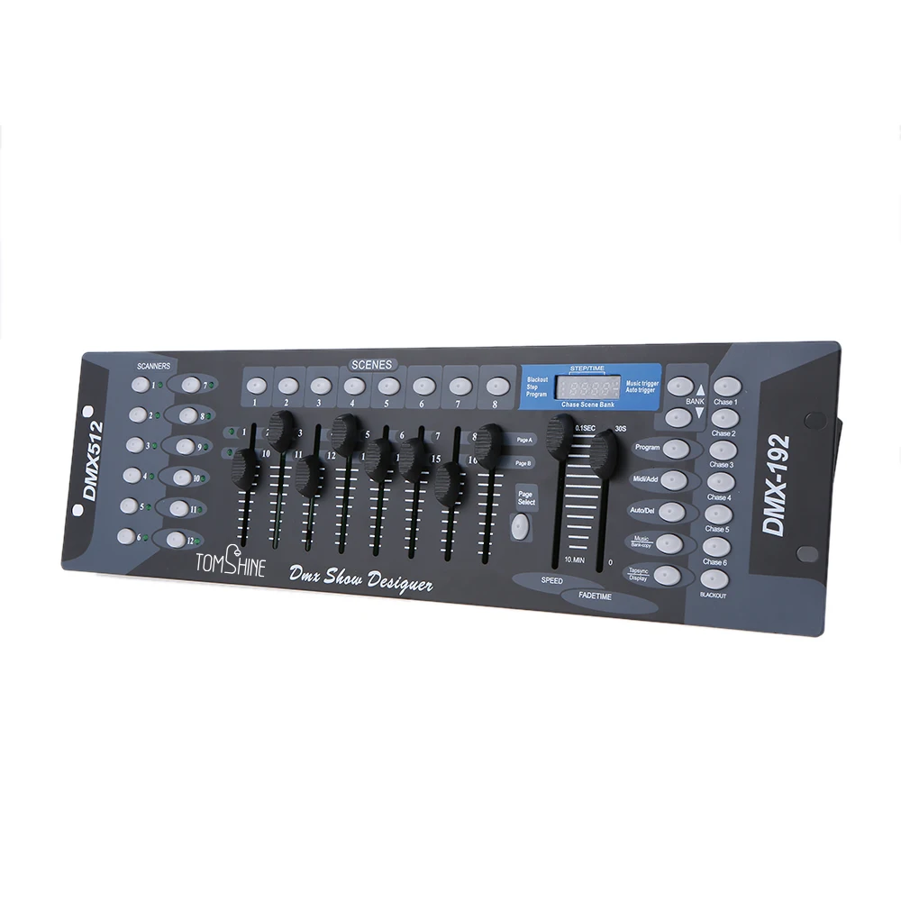 Tomshine 192 каналов сценический светильник DMX 512 беспроводной контроллер консоль с передатчиком вечерние DJ диско Операторское Оборудование