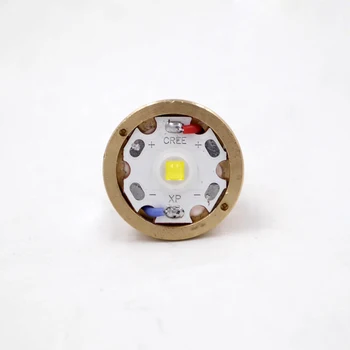 

12xAMC7135 Cree XP-L2 V5 V6 LED Brass Copper Base LED Emitter for C12 Flashlight