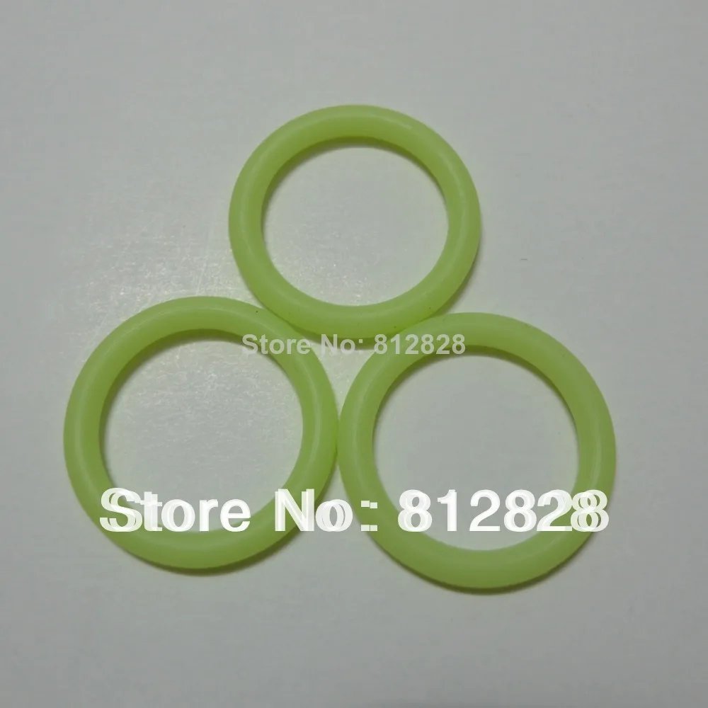 30 шт. неоновый зеленый силиконовый кольцо для соски кольцо Крепление мам пищевой силикон внутренний диаметр 21 мм
