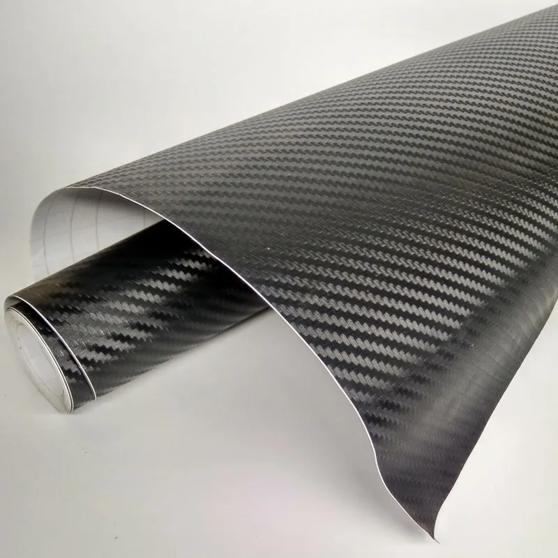 

152cm*30cm Car Accessories Modification Car-Styling 3D Carbon Fiber Vinyl Stickers Original Covers Car Sticker+Scraper Tools