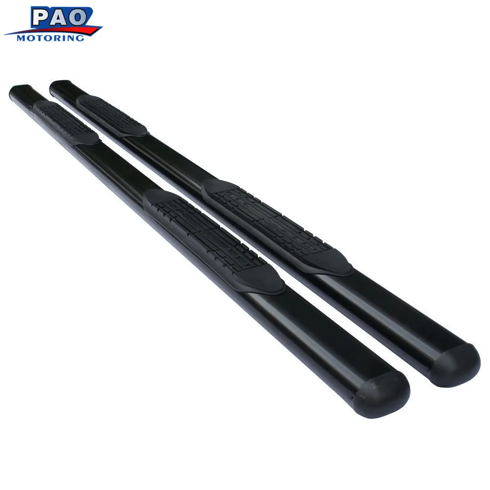 

Iron Straight End Side Step Nerf Bar For 2015-2017 Chevy Colorado Crew Cab 4 Door,GMC Canyon Crew Cab 3" running board Car Pedal