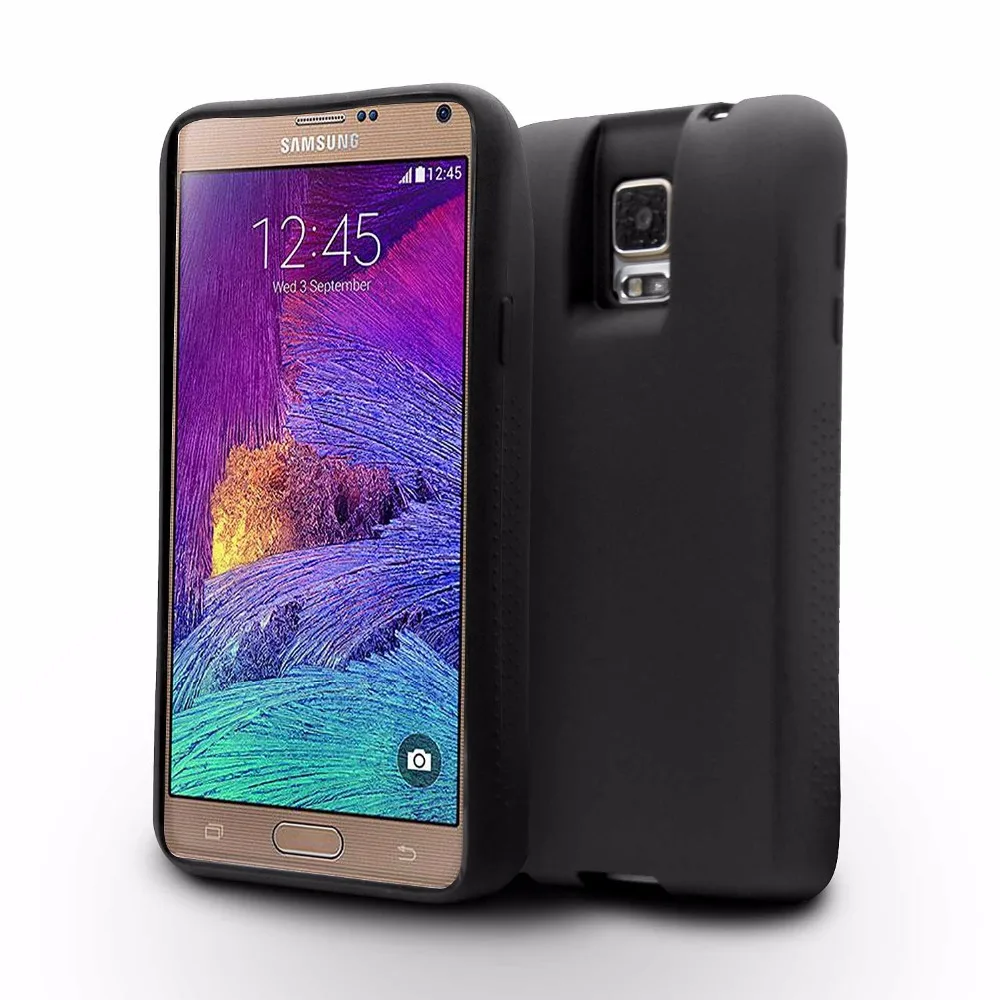 N9100 EB BN916BBC Расширенный аккумулятор + черный чехол для Samsung Galaxy Note 4 Duos N9106W N9108V N9109V