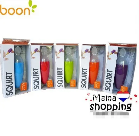 Boon SQUIRT Baby Food dispensación alimentación cuchara-Naranja