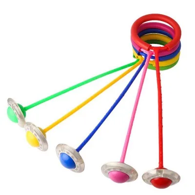 

Flash Jumping Foot Force Ball Kids Outdoor Fun Sports Toy LED Children Jumping Force Reaction Training Ball Child-parent Games
