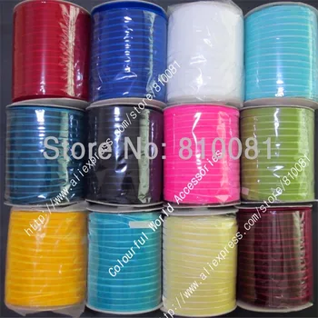 

1/4" 6mm 3/8" 9mm 100% nylon single faced Solid Color Velvet Ribbon gift hair ribbons bows Garments Accessory V9