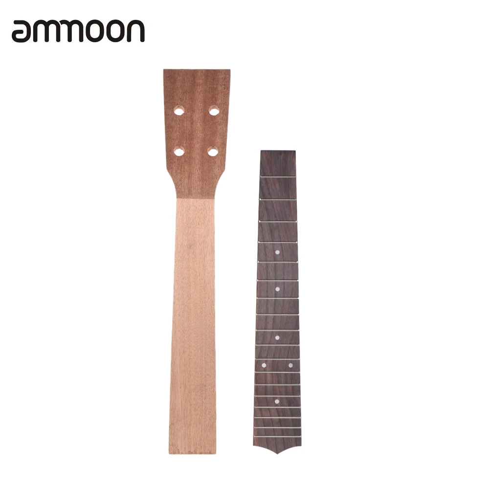 ammoon 26/23 Inch Tenor Ukulele Neck & Rosewood Fretboard Fingerboard