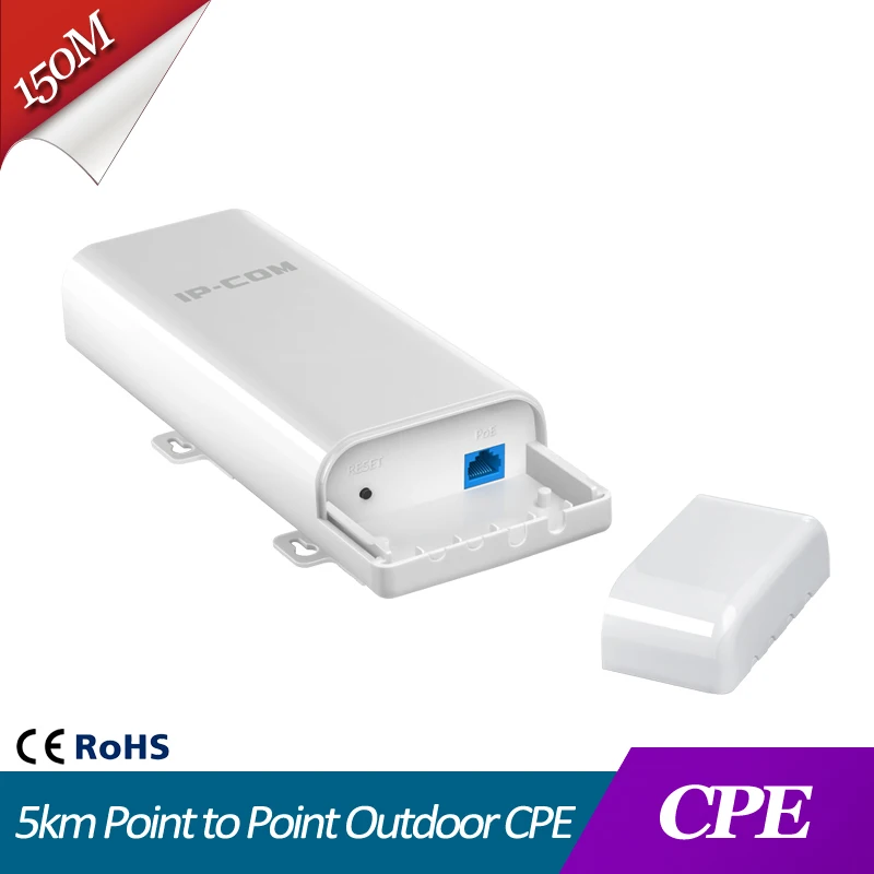 

5km Point to Point Outdoor CPE 150Mbps Outdoor CPE Wireless WiFi Repeater Extender Router AP Wi-Fi Bridge with POE Adapter