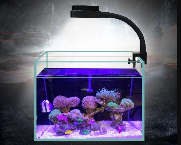 

zetlight LED light ZN1010 1020 aquarium lamp 3W mini fish tank freshwater or seawater LED reef lamp