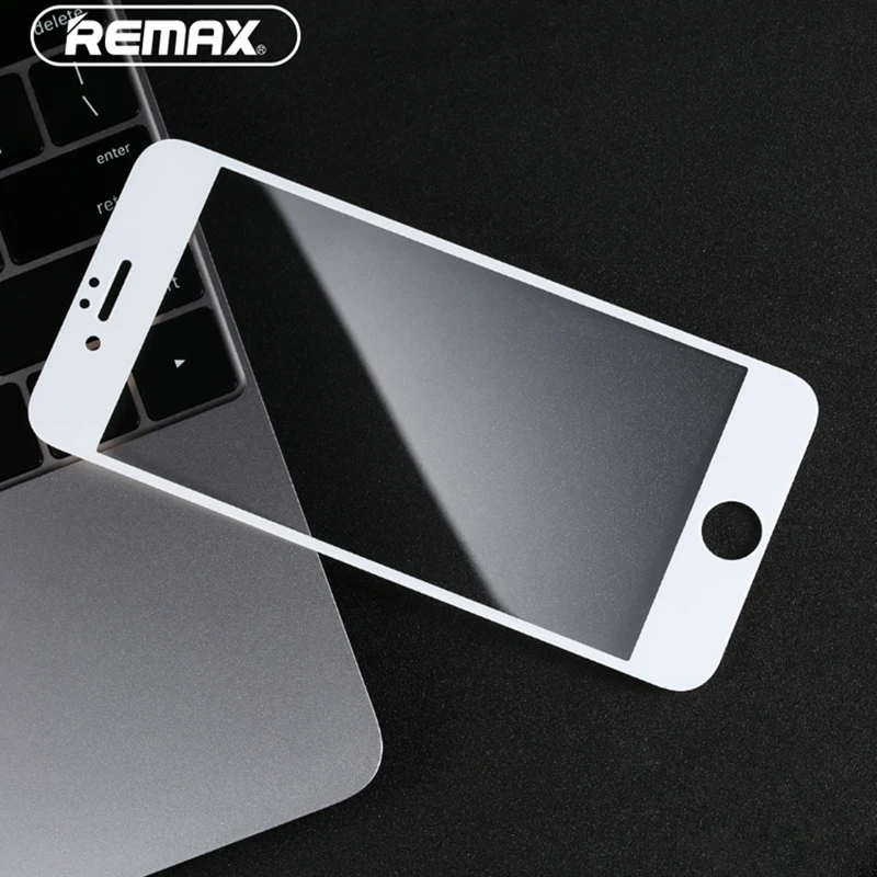 Remax полное покрытие Закаленное стекло Защитная пленка для экрана Iphone 6 6s 6plus 6splus 7