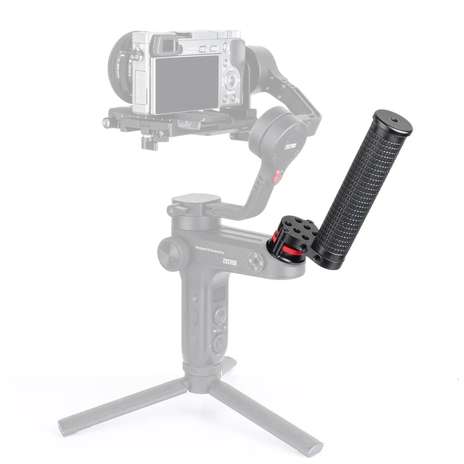 Для Zhiyun Weebill Lab WB-Grip рукоятка с 1/4 отверстиями для винтов аксессуары для Кардана для Zhiyun Weebill Lab стабилизатор