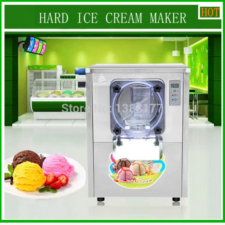 Free ship CE commercial Vertical ice cream machine, a batch freezer