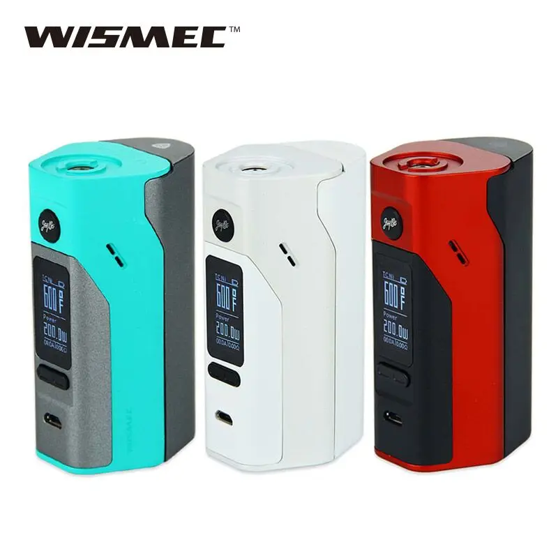 

Original Wismec Reuleaux RX2/3 TC 150W/200W Box Mod Upgradeable Firmware Updated Rx200 rx200s Reuleaux RX2 3 TC RX23 Vape MOD