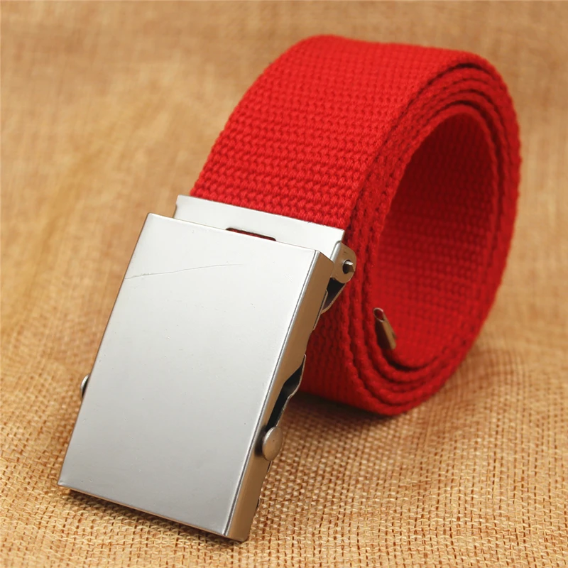 

Solid color Polyester Waist webbing Belt
