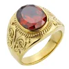Gold-Red CZ