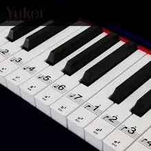 

Piano Keyboard Electronic Keyboard Stickers Decal Label Note Learn Biginners Kid