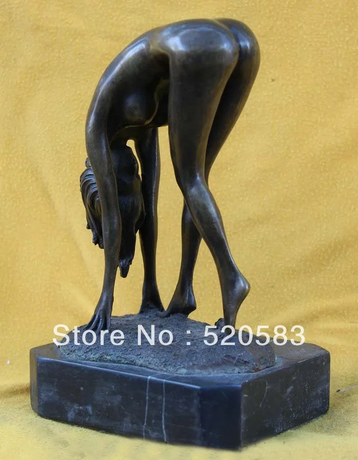 

Marble Bronze Art Western Sexy Nude Belle Lady Woman Statue Figure Sculpture